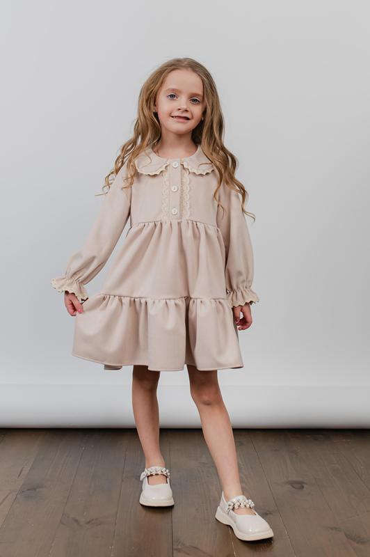 Платье Moda school (86) 7309 beige (деми)