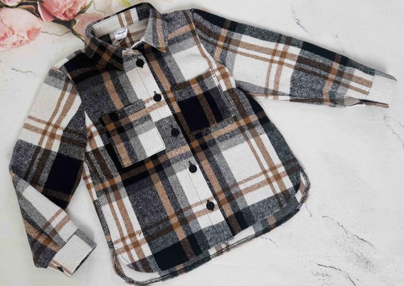 Рубашка Moda school (122-152) 8565 black-white (деми)