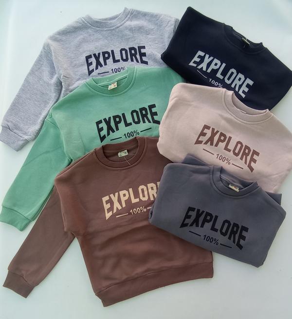 Свитшот Baykush (5-8) 12194 black (зима)