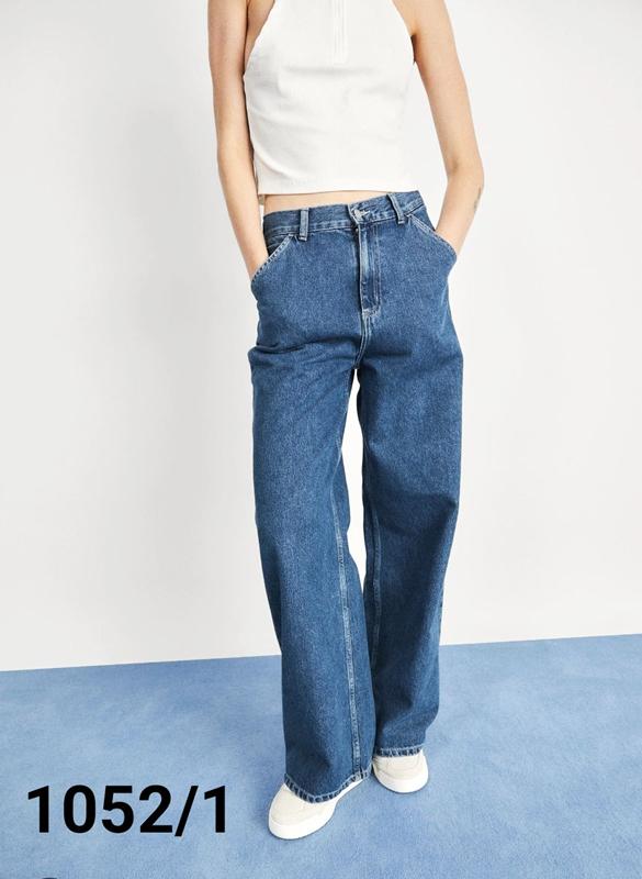 Джинсы Jeans Style (32-42) 1052-1 blue (деми)