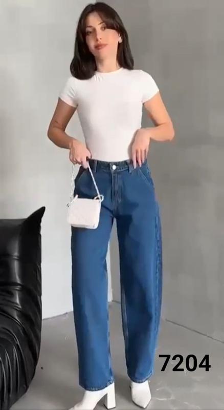 Джинсы Jeans Style (34-42) 7204 blue (деми)