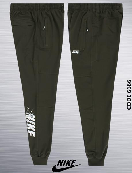 Штаны спорт AZT (S-2XL) 6666-4 khaki (деми)