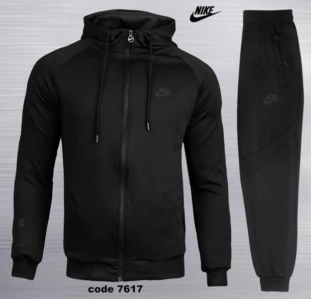 Костюм спорт AZT (S-2XL) 7617-1 black (деми)