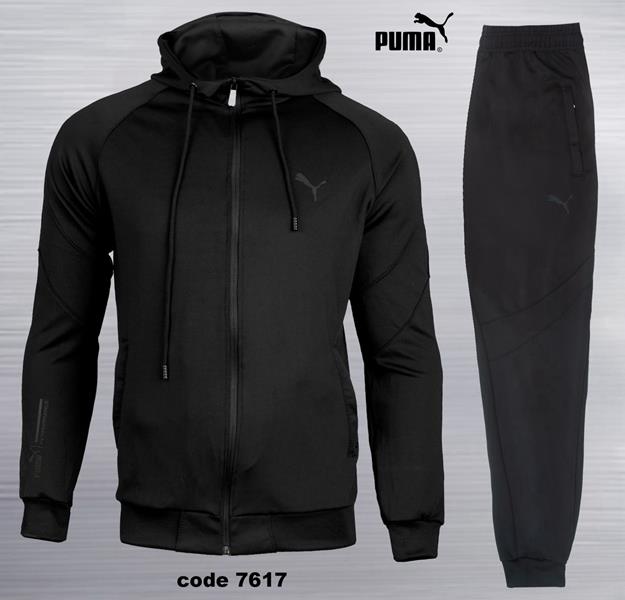 Костюм спорт AZT (S-2XL) 7617-2 black (деми)