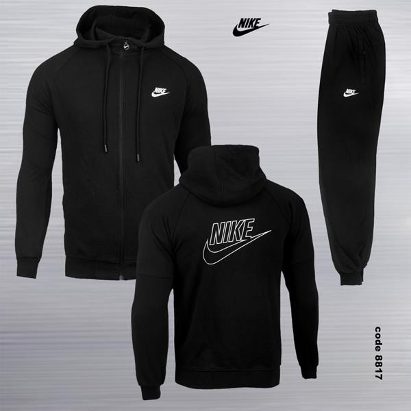 Костюм спорт AZT (S-2XL) 8817-1 black (деми)