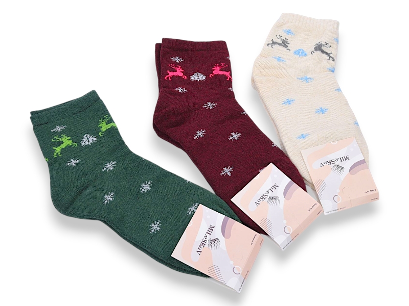 Носки Obuv OK2 (36-41) 284 (07085) mix (зима)