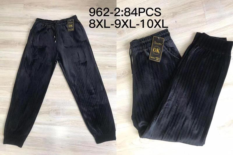 Штаны АнЯ (8XL-10XL) 962-2 black (зима)