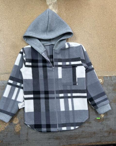 Рубашка Proschenko (6-9) PR440 grey (деми)