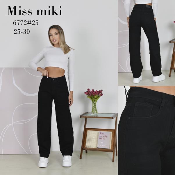 Джинсы Basanjiu (25-30) 6772 black (деми)