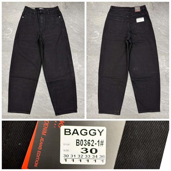 Джинсы Relucky (30-36) 0362-1 black (деми)