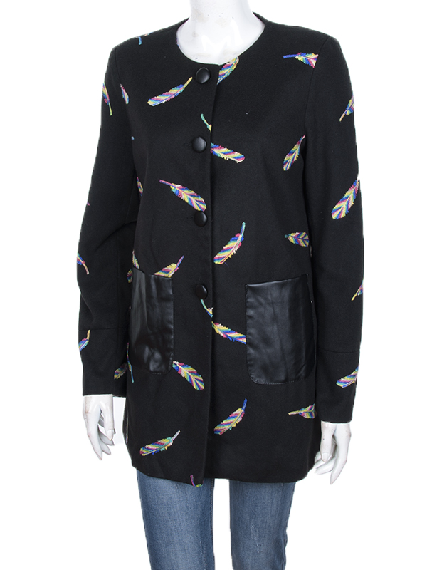 Пальто Obuv OK2 (M-XL) 11942-3 black (деми)