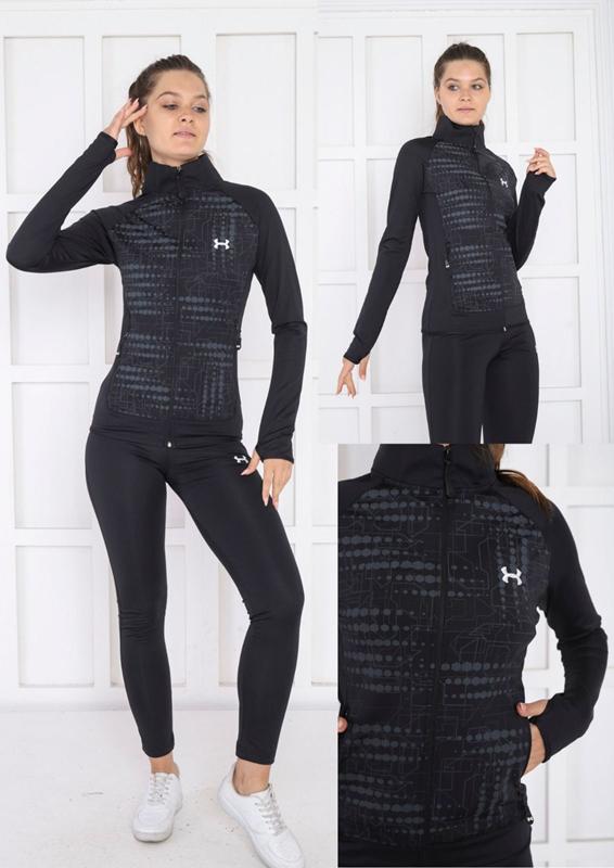 Костюм спорт AZT (S-2XL) AZT2 black (деми)