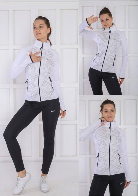 Костюм спорт AZT (S-2XL) AZT14 white (деми)
