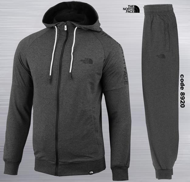 Костюм спорт AZT (S-2XL) 8920-2 grey (деми)