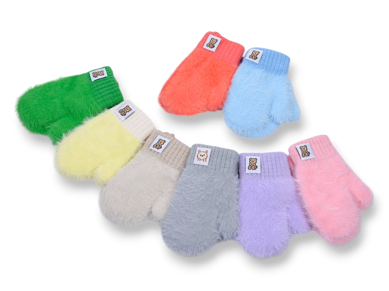 Варежки KH clothes (1-3) 1867 mix (зима)