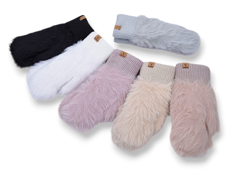 Варежки KH clothes (S-L) 7288-1 mix (зима)