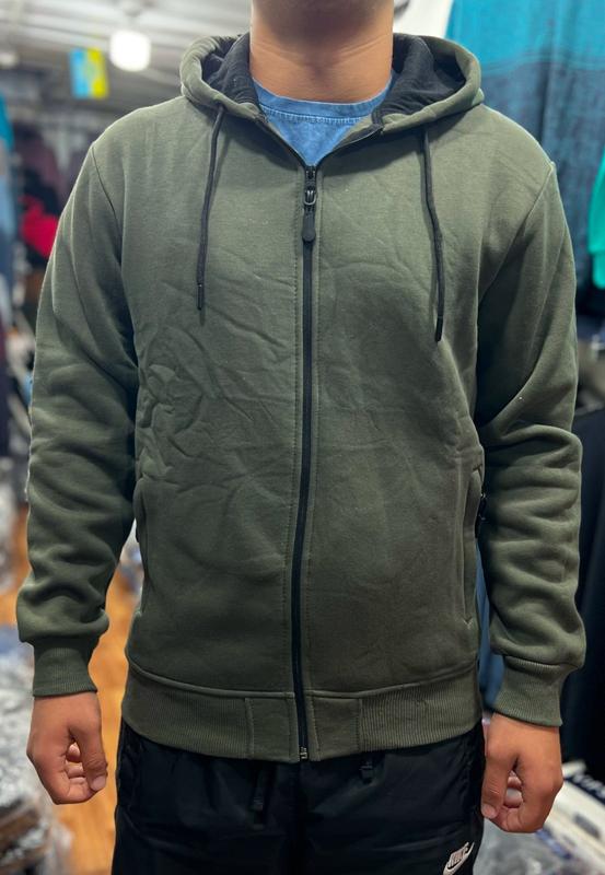 Кофта спорт Vip Stendo (M-2XL) 4921 khaki (зима)