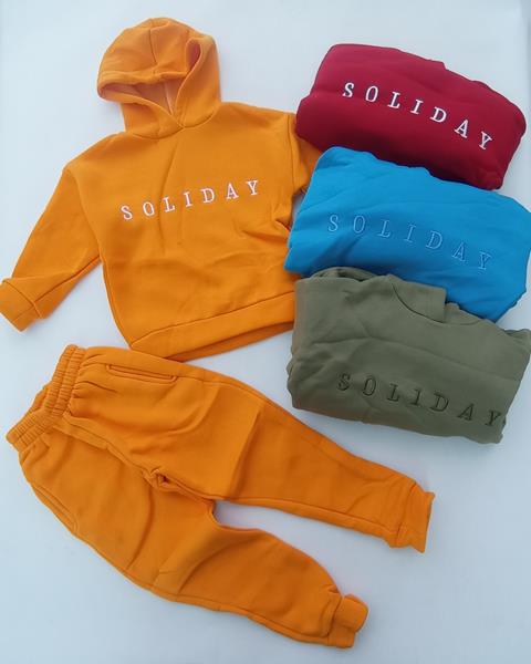 Костюм спорт Meloria (4-8) ML2062 orange (зима)