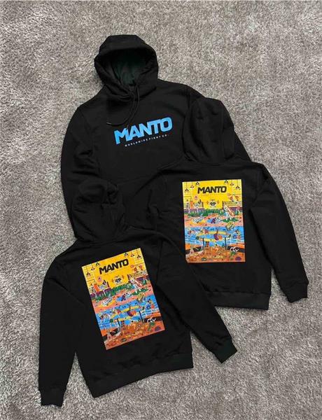 Худи Madoka (M-3XL) 1174 black (деми)