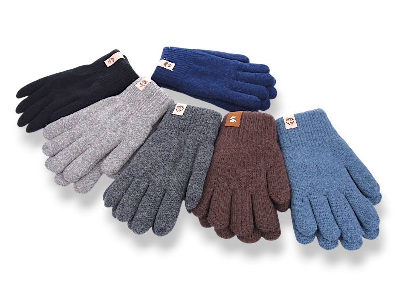 Перчатки KH clothes (7-9) 6017 mix (зима)