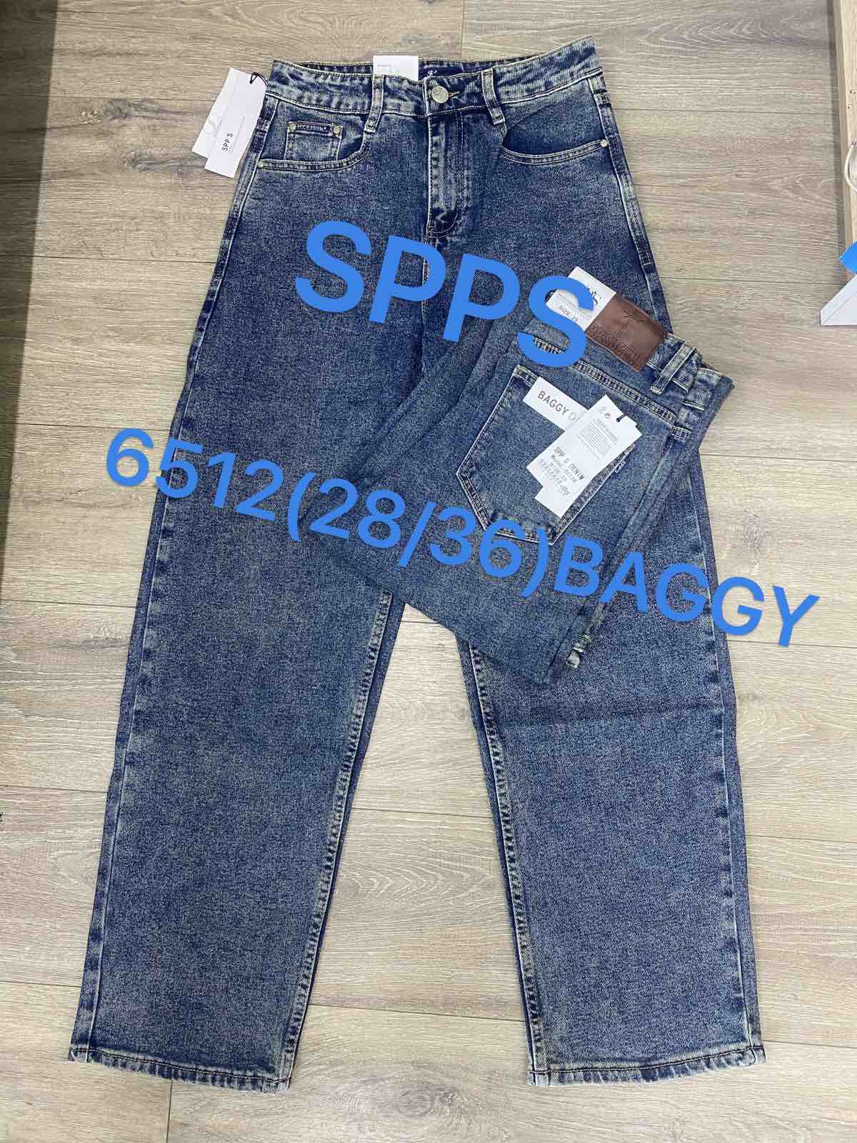 Джинсы God Baron (28-36) 6512-1 blue (деми)