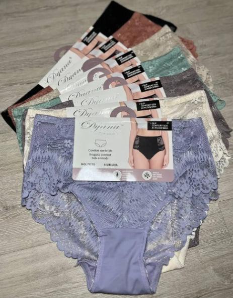 Трусы Comfort (2XL-4XL) 7030 mix (деми)