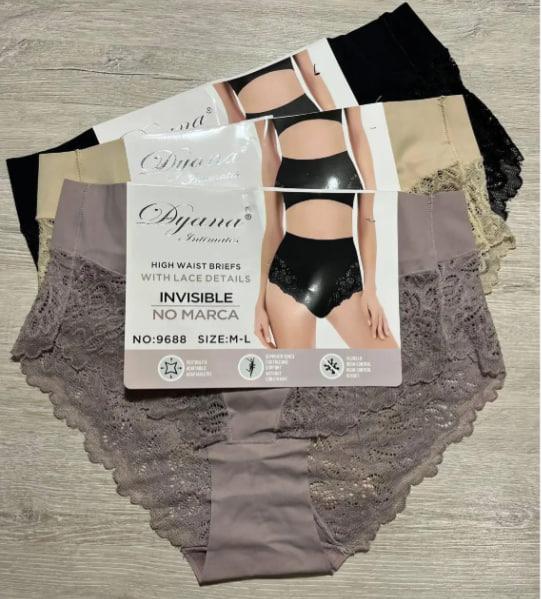 Трусы Comfort (M-2XL) 9688 mix (деми)