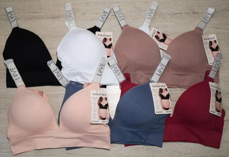 Бюстгальтер Comfort (S-XL) 7509 mix (деми)