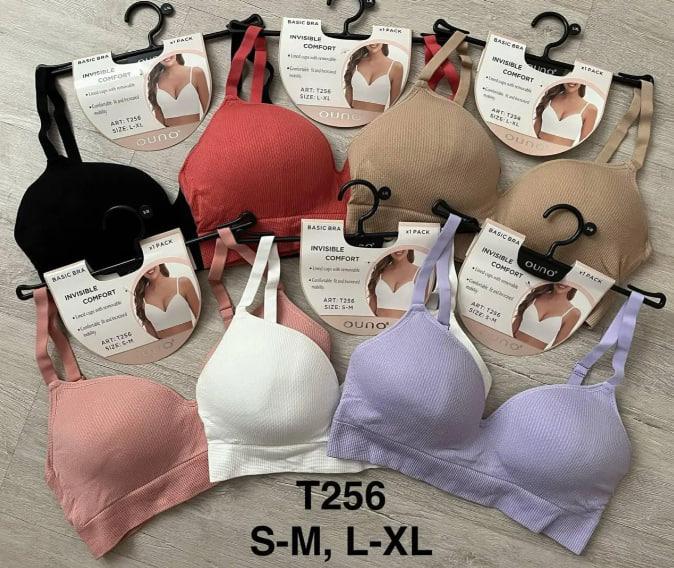 Бюстгальтер Comfort (S-XL) T256 mix (деми)