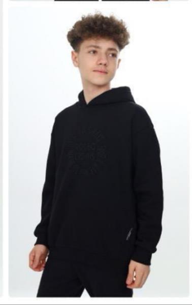 Худи iBamBino (140-164) IB698 black (зима)