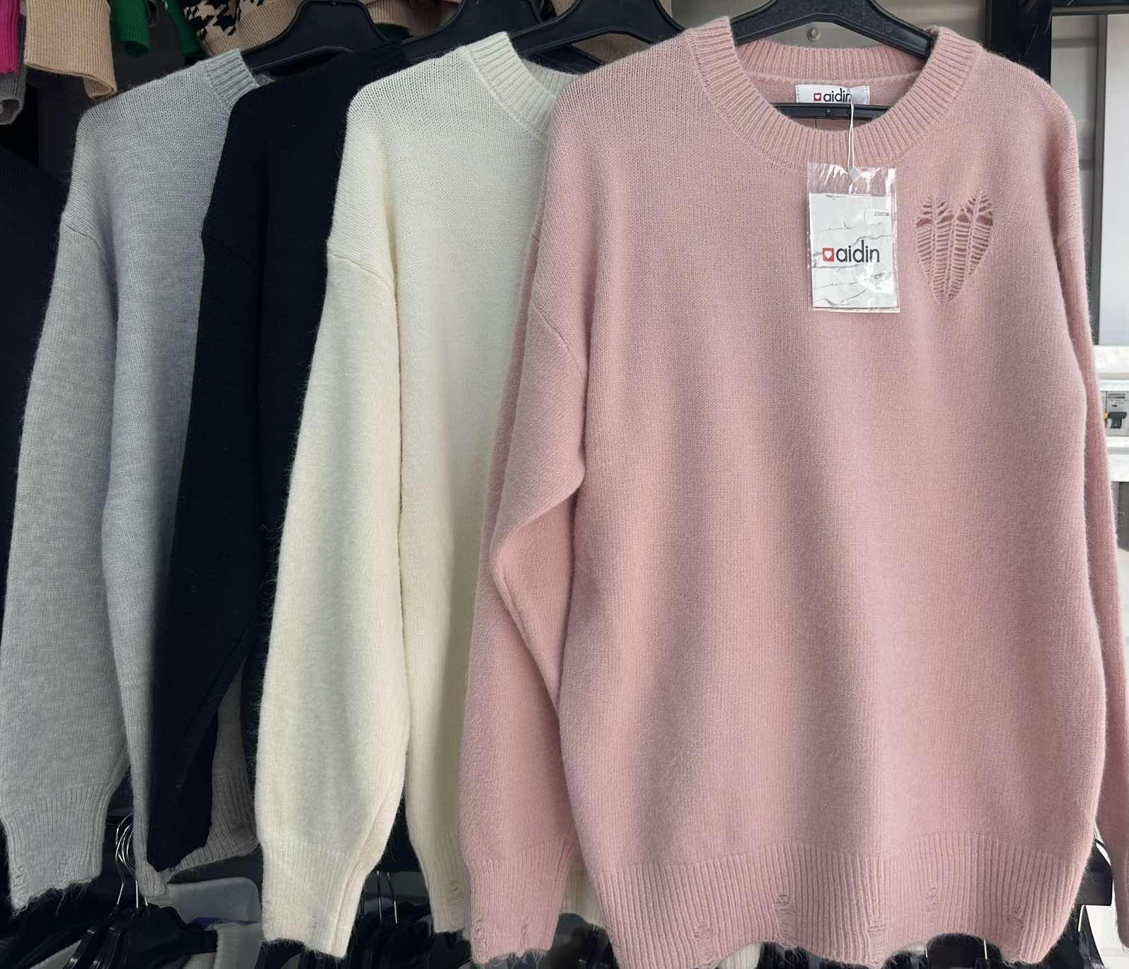 Свитер Aidin-шик шок (46-50) 25003 mix (деми)