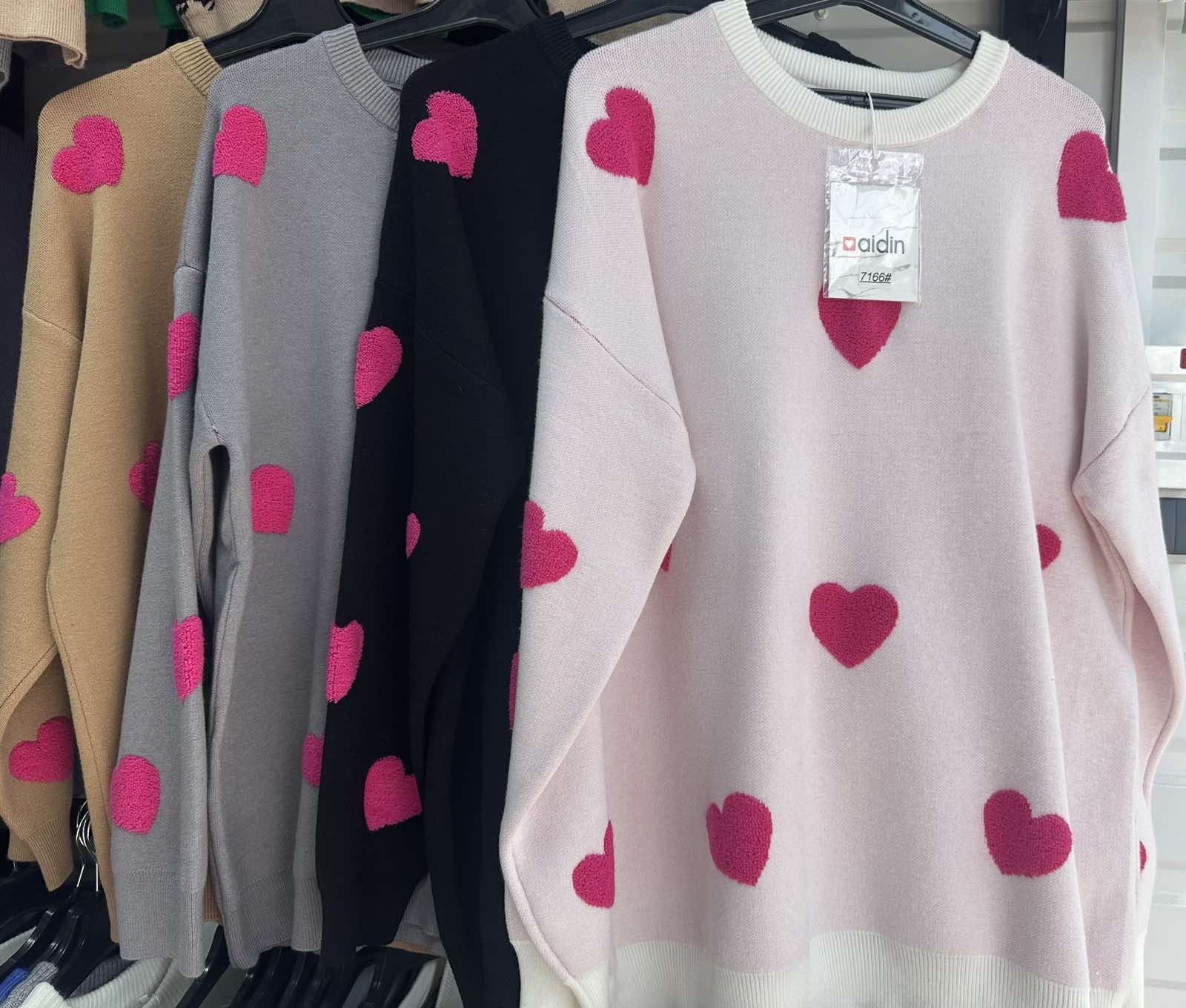 Свитер Aidin-шик шок (46-50) 7166 mix (деми)