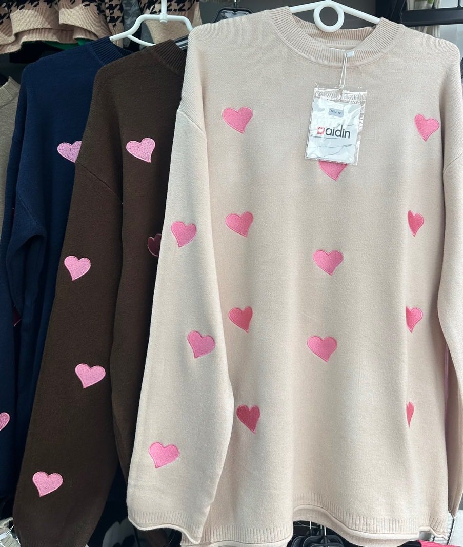 Свитер Aidin-шик шок (one size) 76702-1 mix (деми)