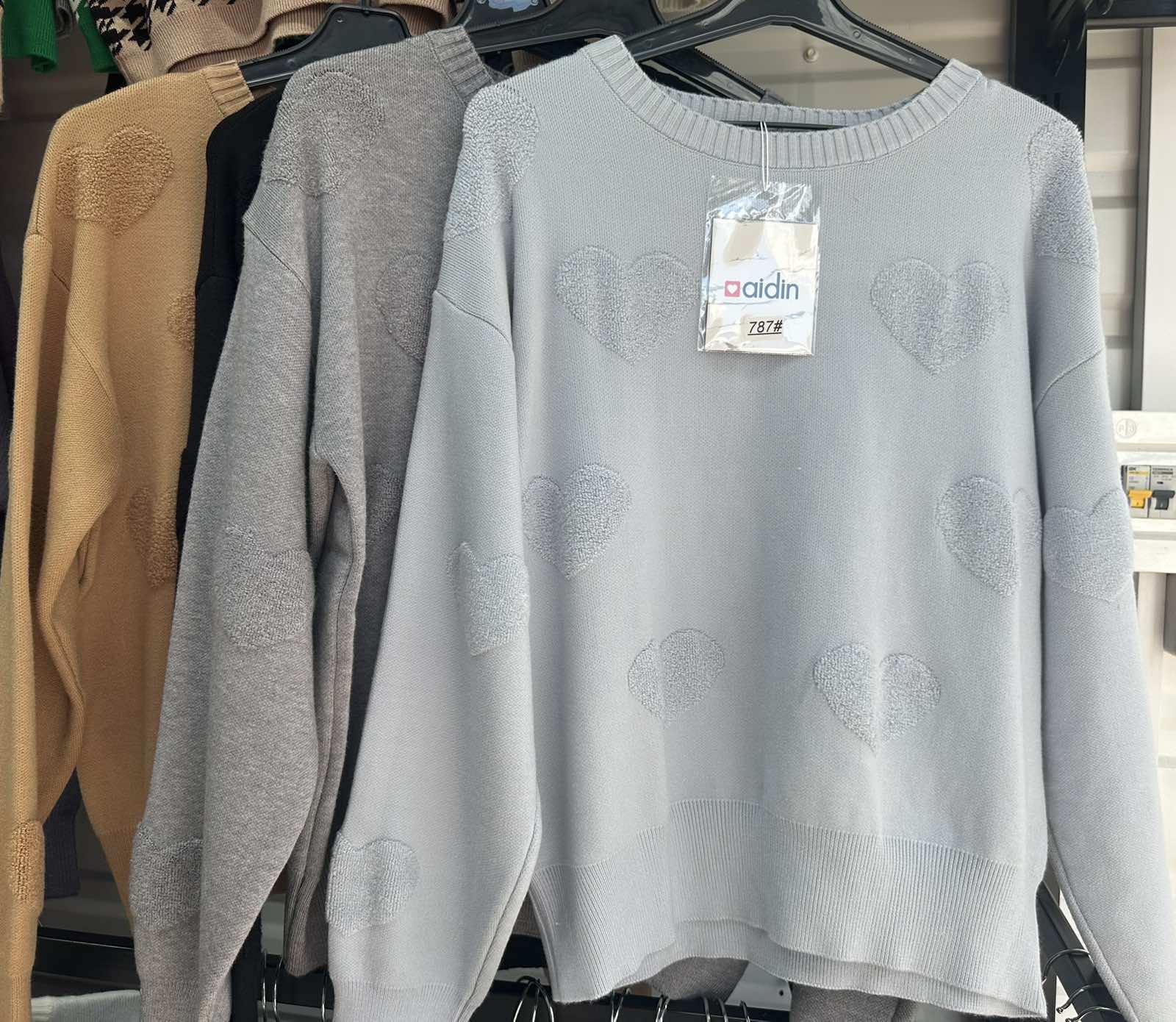 Свитер Aidin-шик шок (46-50) 787 mix (деми)