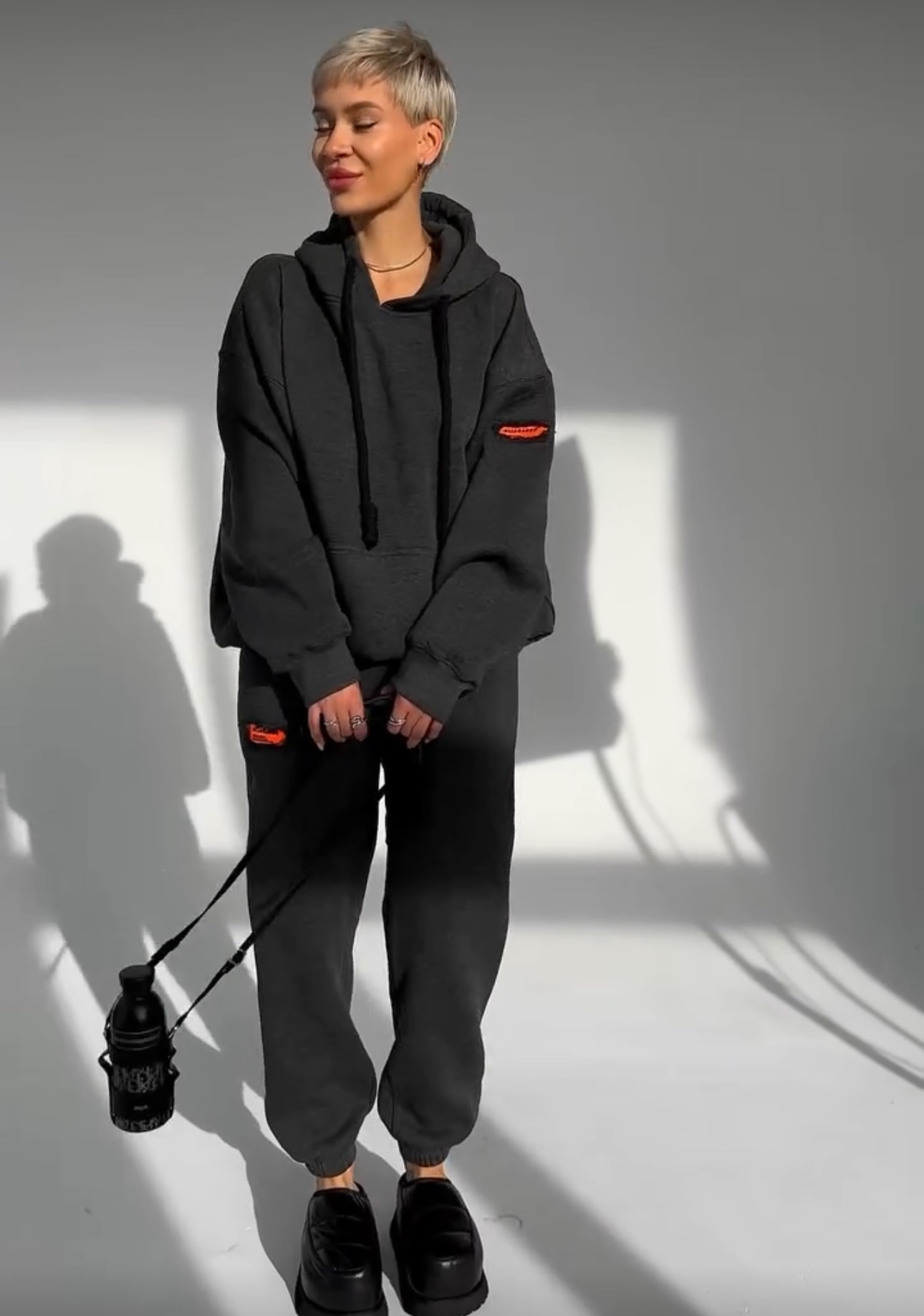 Костюм спорт Aidin-шик шок (46-50) 810 black (деми)