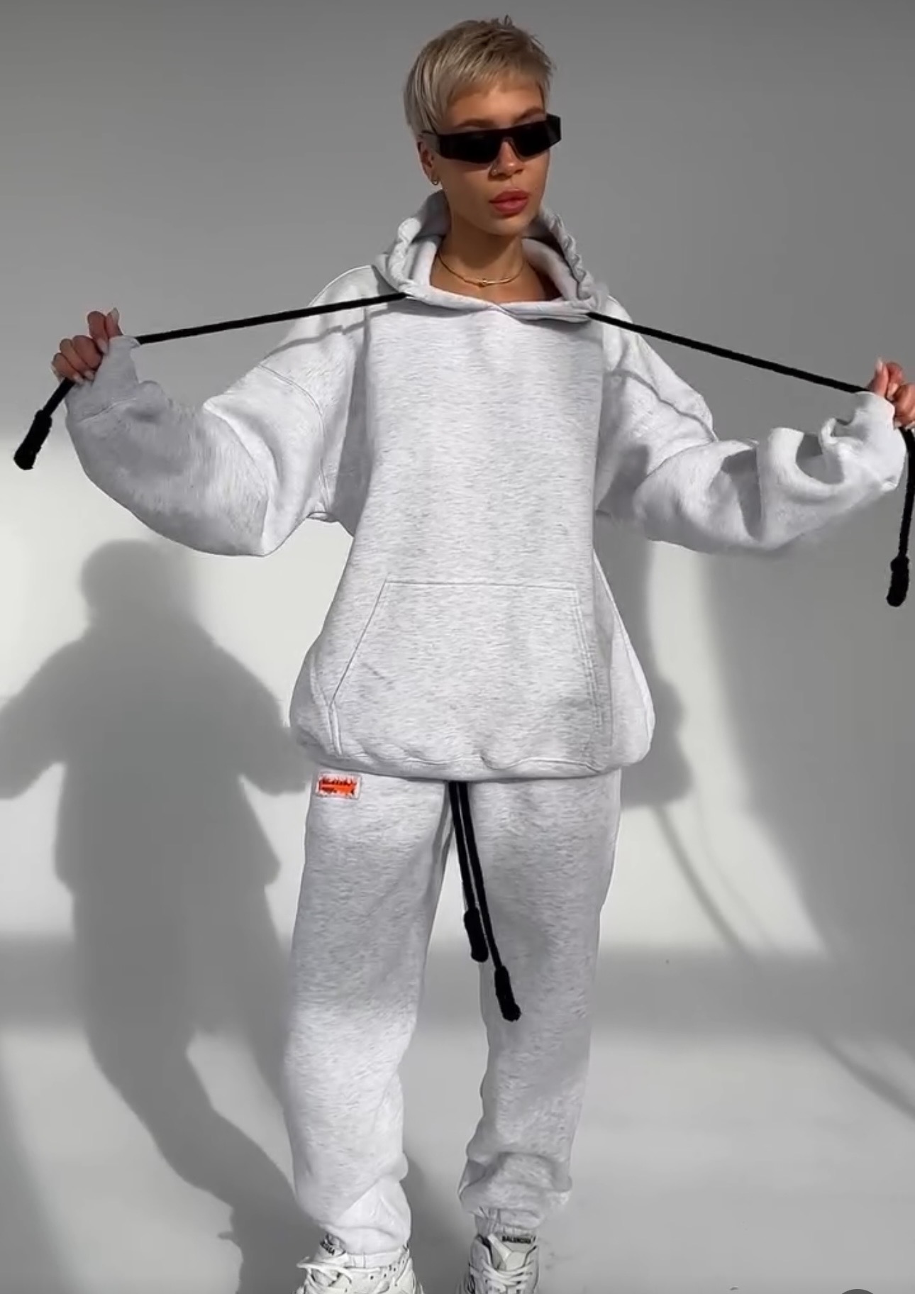 Костюм спорт Aidin-шик шок (46-50) 810 grey (деми)