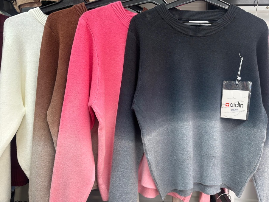 Свитер Aidin-шик шок (46-50) J9828 mix (деми)