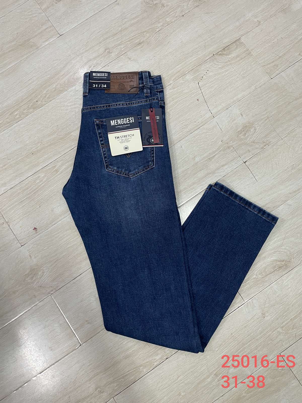 Джинсы God Baron (31-38) 25016-ES blue (деми)