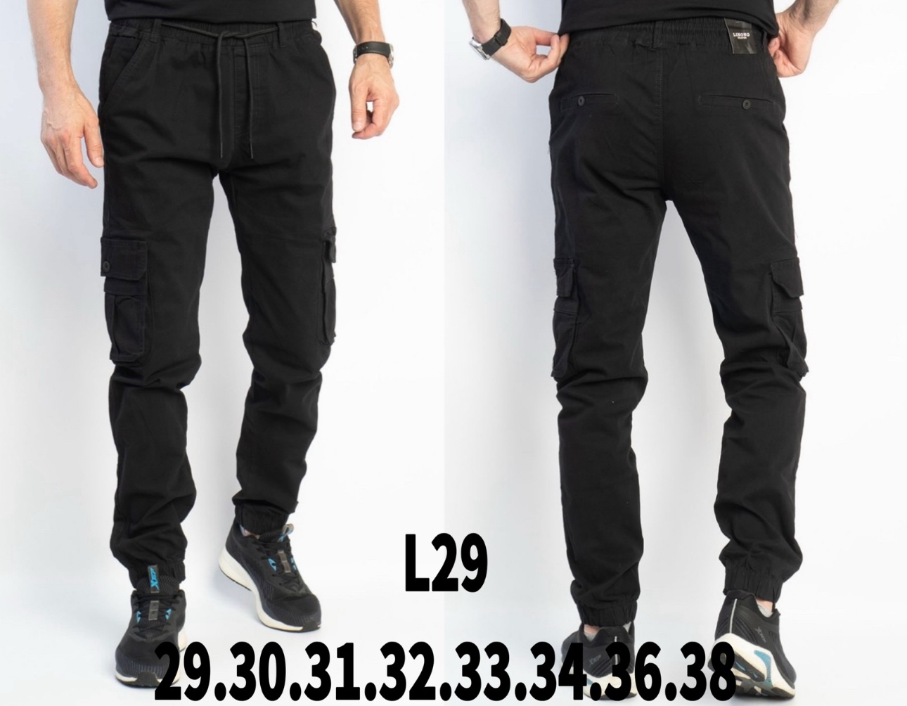 Штаны God Baron (29-38) L29 black (деми)