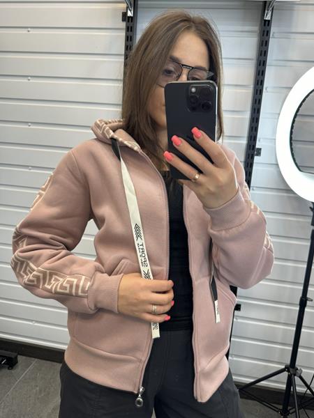 Кофта спорт JJF (L-4XL) 50147 powder (зима)