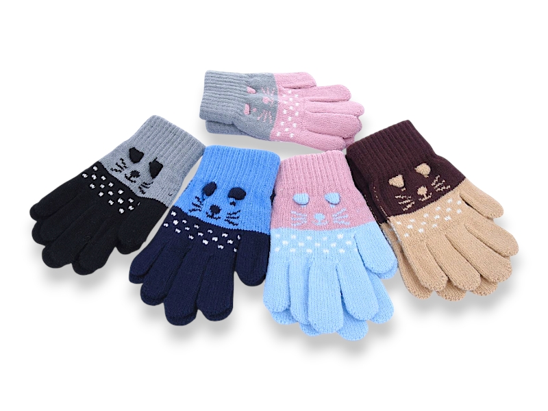 Перчатки KH clothes (8-10) D11 mix (зима)