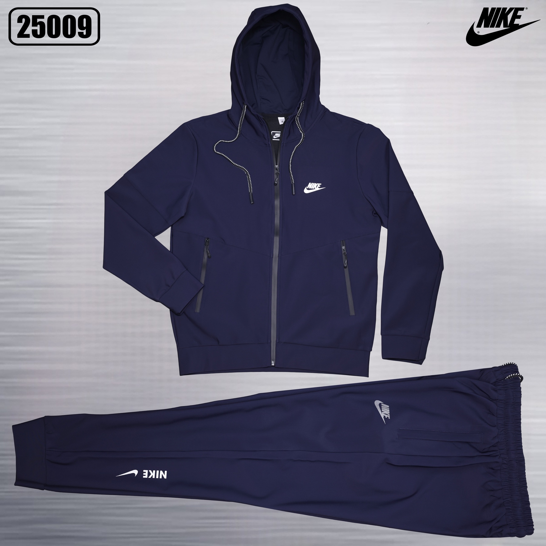 Костюм спорт AZT (M-3XL) 25009 navy (деми)