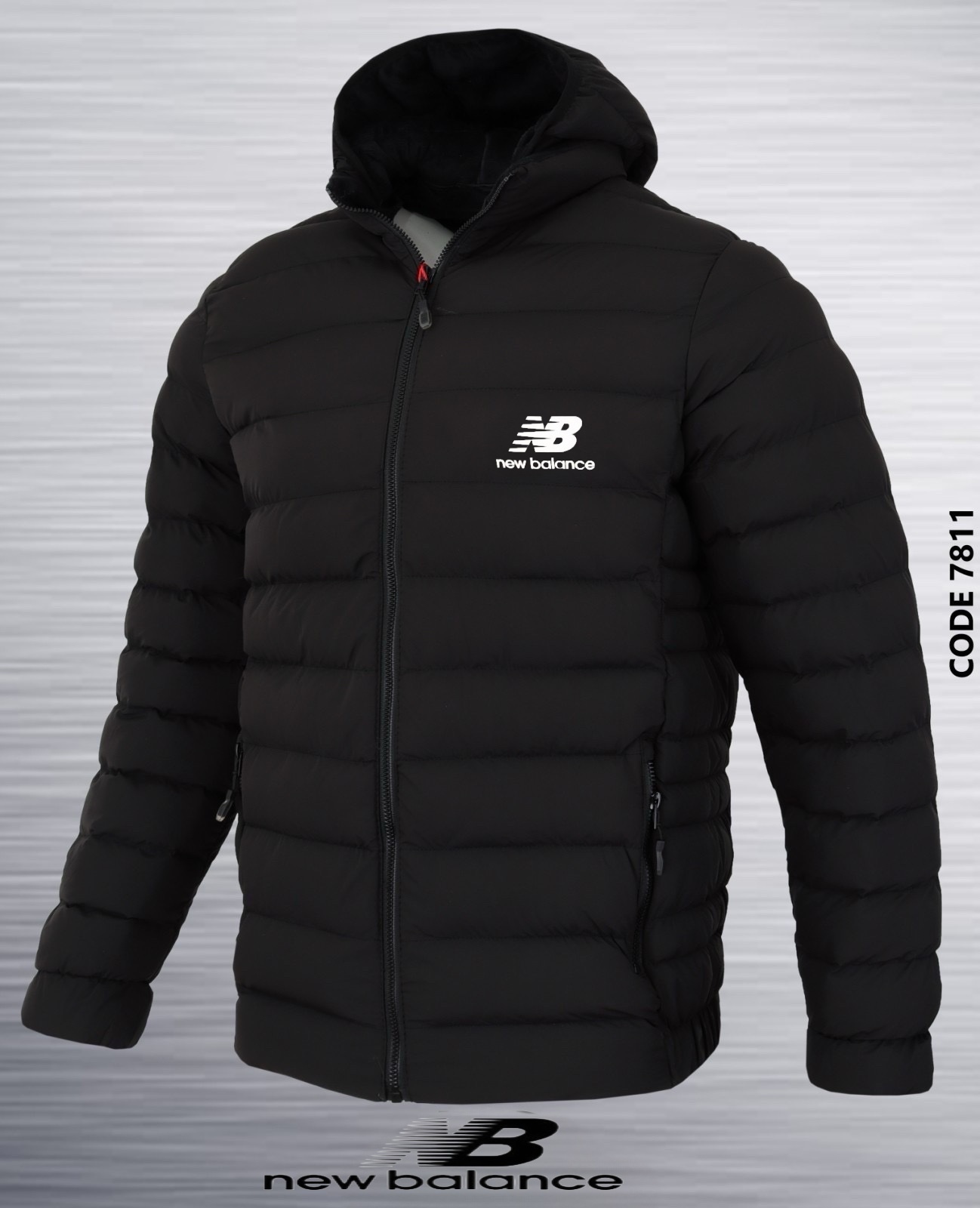 Куртка AZT (52-60) 7811-1 black (деми)