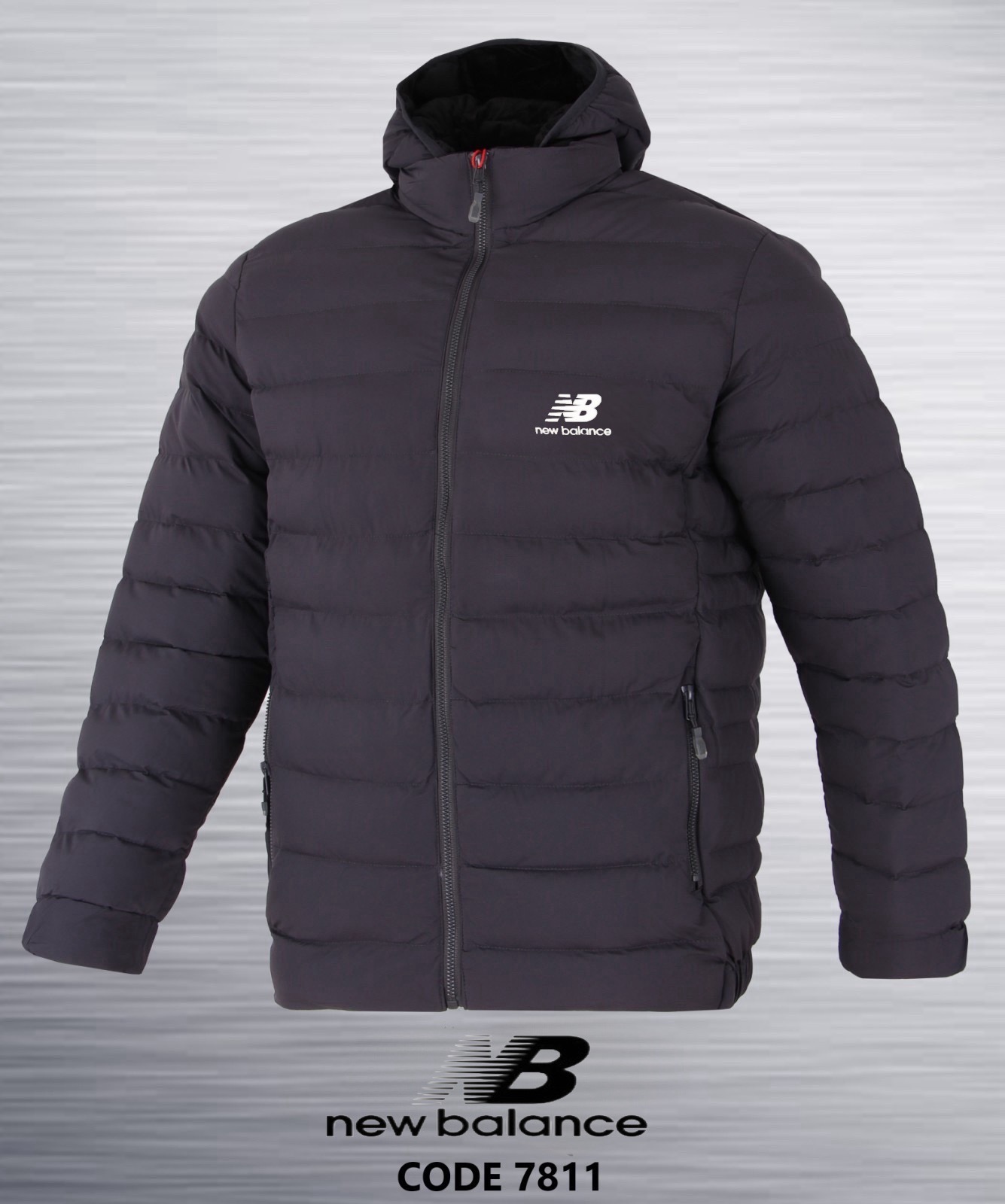 Куртка AZT (52-60) 7811-1 grey (деми)