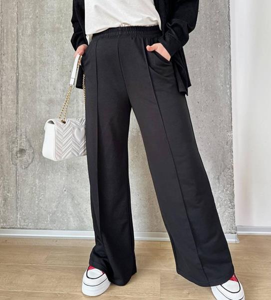 Штаны спорт Sport style (S-2XL) 10 black (деми)