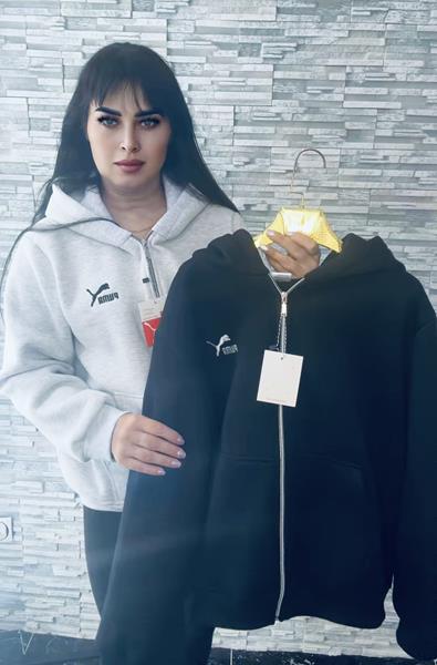 Кофта спорт Newe (44-46) 0094 black (зима)