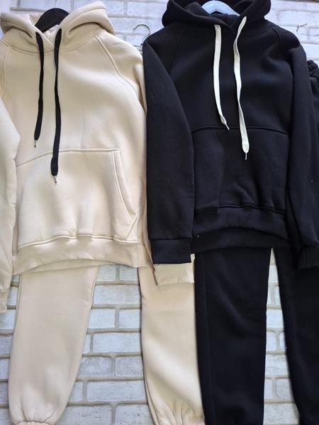 Костюм спорт Newe (S-XL) 5014 beige (зима)