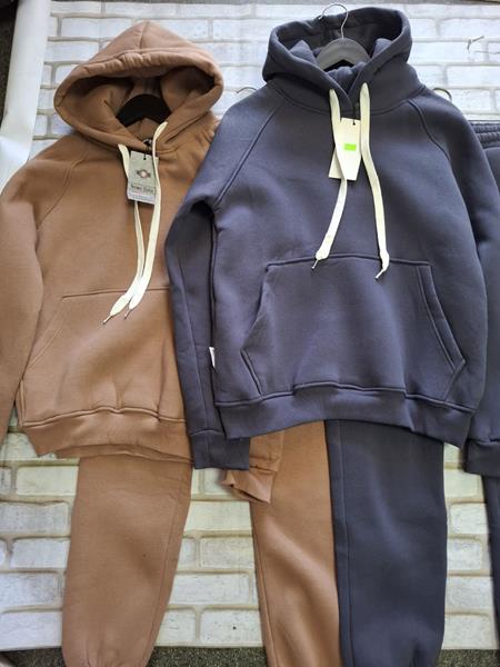 Костюм спорт Newe (S-XL) 5014 brown (зима)