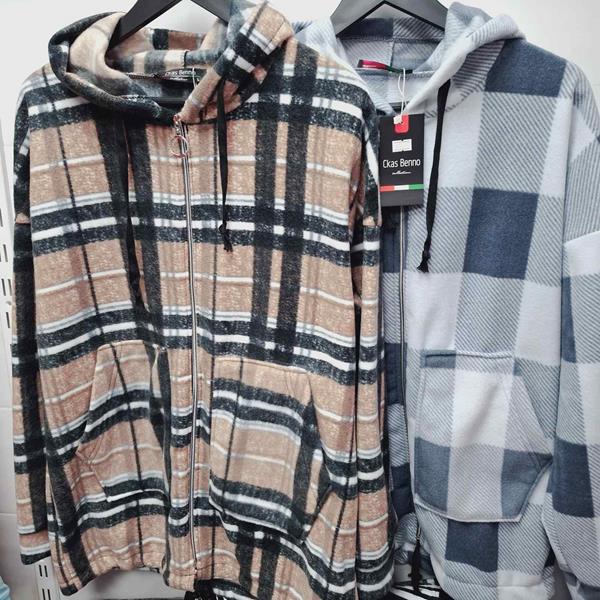 Рубашка Newe (L-3XL) NW696 beige (зима)