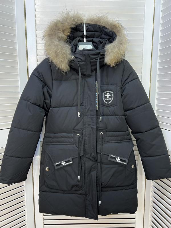 Куртка Major (140-164) LK929 black (зима)